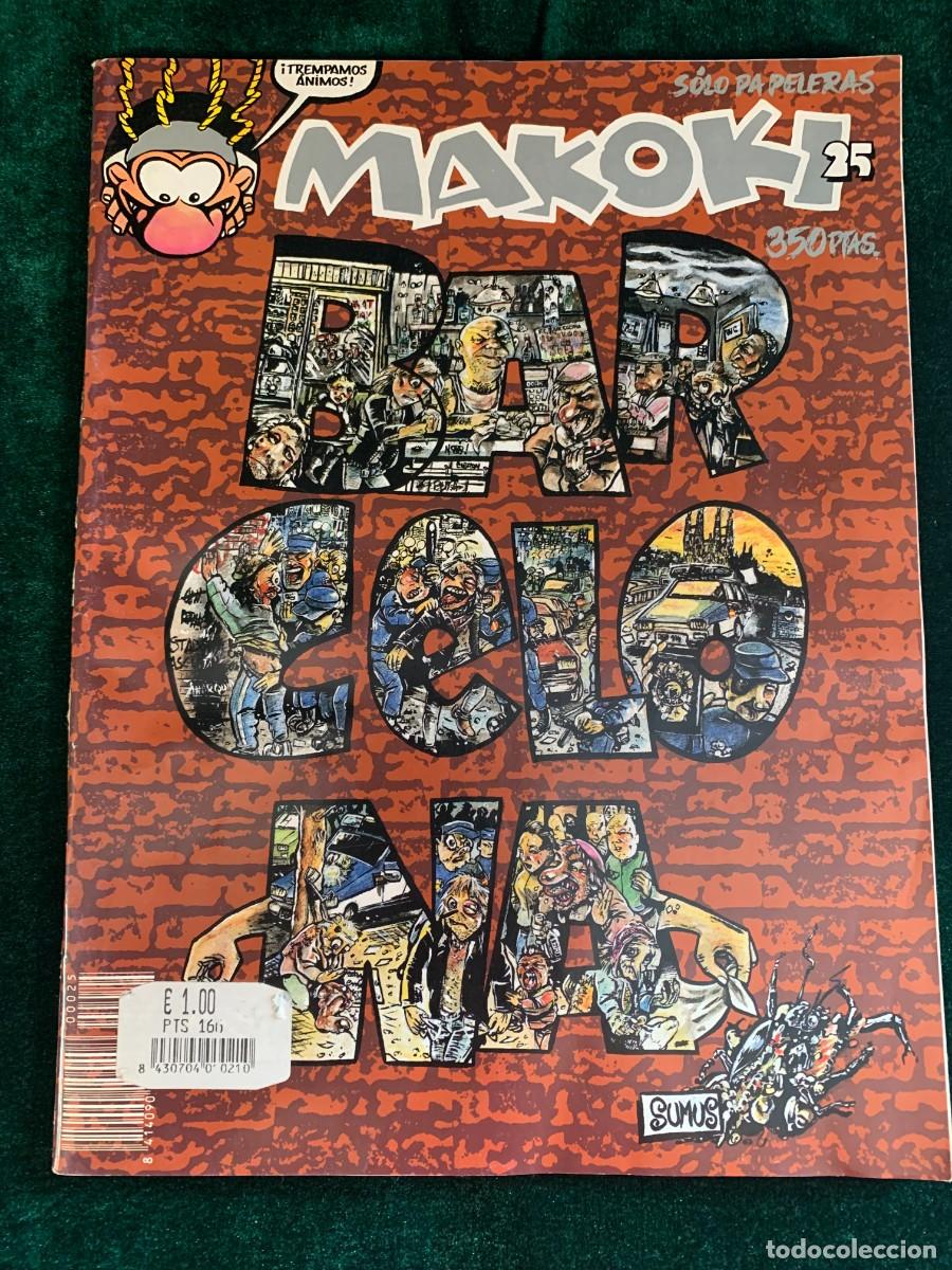 Tebeos: COMIC; MAKOKI &ndash; N&ordm; 25 BARCELONA - EL C&Oacute;MIC DE REFERENCIA DEL UNDERGROUND ESPA&Ntilde;OL. - Foto 1