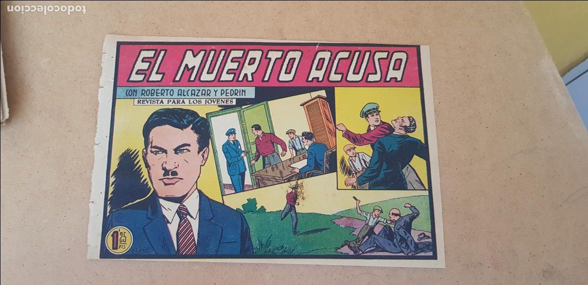 Giornalini: ROBERTO ALCAZAR Y PEDRIN N&ordm; 334 EDITORIAL VALENCIANA ORIGINAL