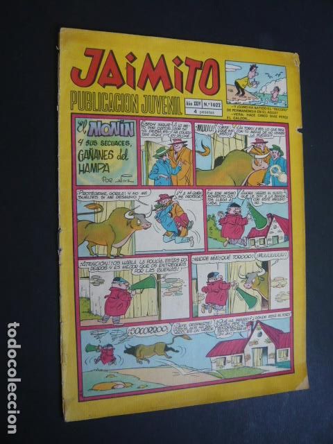 Tebeos: JAIMITO COMIC VALENCIANA N&ordm; 1022 - Foto 1