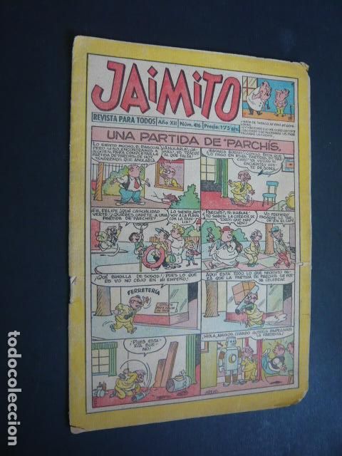 Tebeos: JAIMITO COMIC VALENCIANA N&ordm; 416 - Foto 1