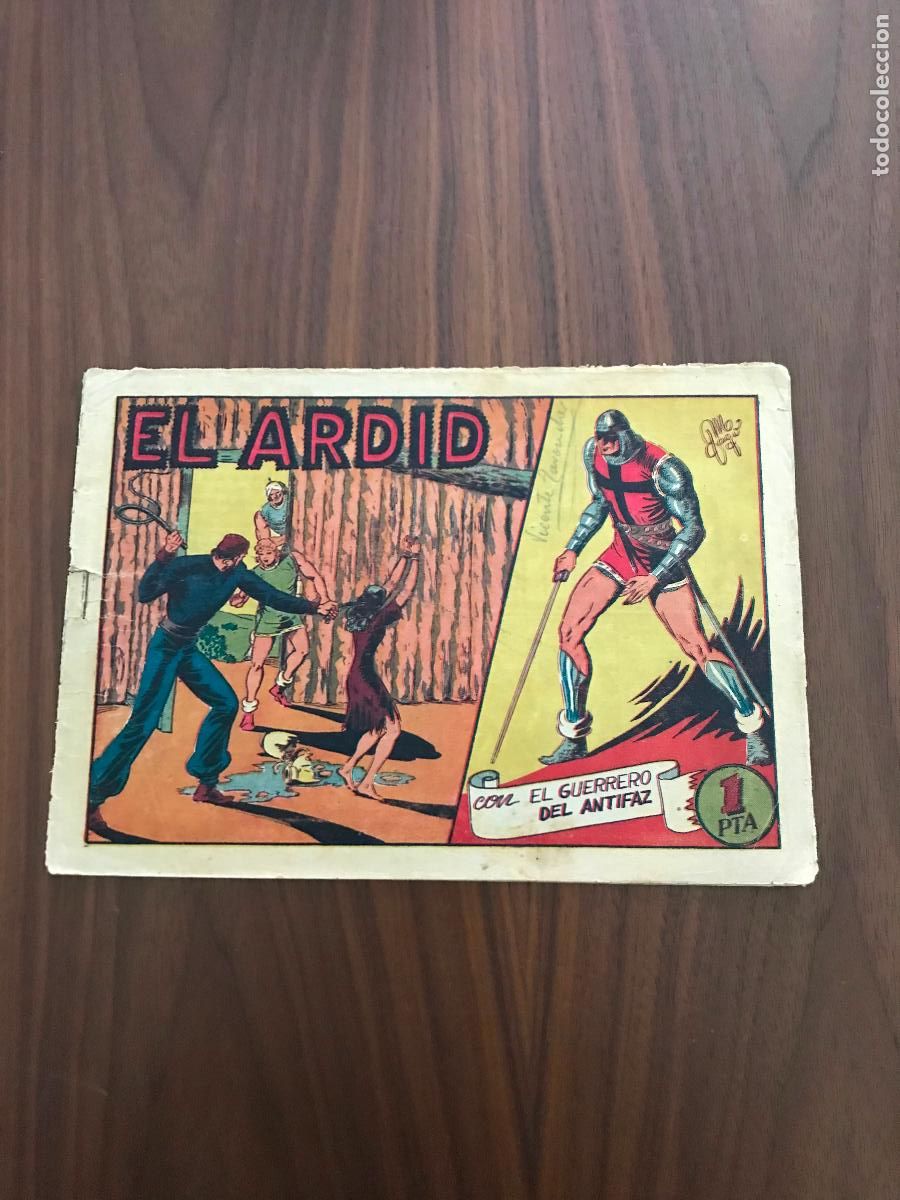 Tebeos: EL GUERRERO DEL ANTIFAZ N&ordm; 50 , EDITORIAL VALENCIANA