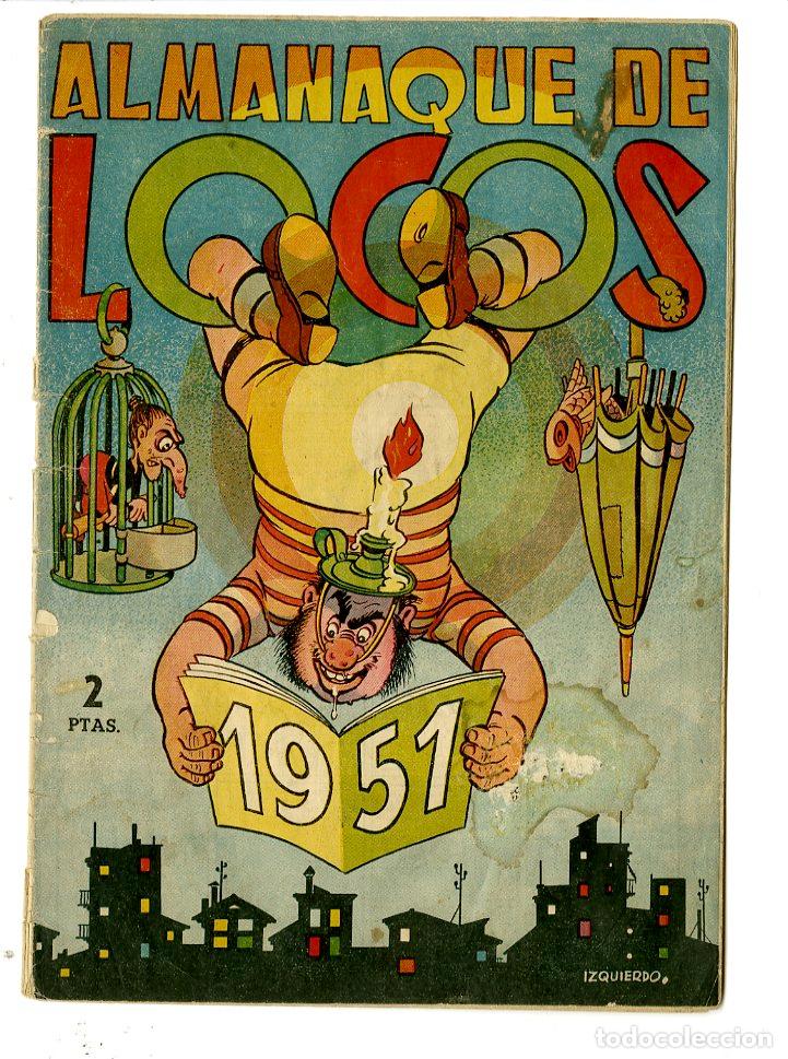 Tebeos: Almanaque de Locos 1951 - Foto 1