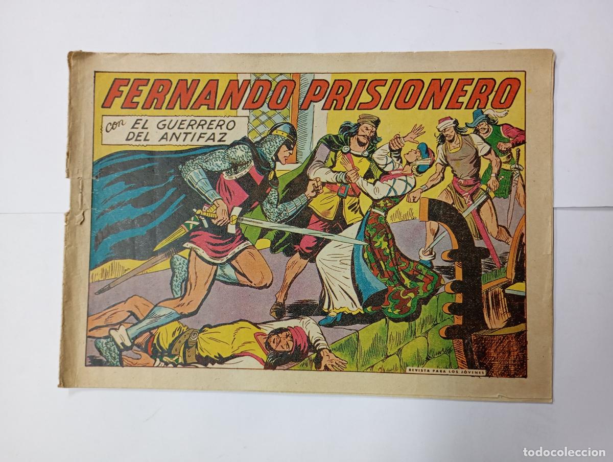 Tebeos: EL GUERRERO DEL ANTIFAZ N&ordm; 301. FERNANDO PRISIONERO. EDITORIAL VALENCIANA. ORIGINAL. TDKC44