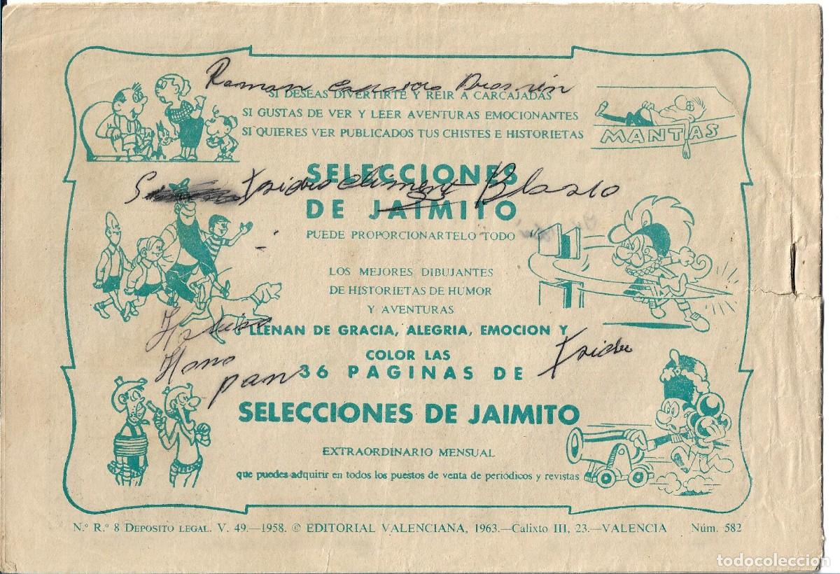 Tebeos: ROBERTO ALCAZAR ORIGINAL - NUM 582 - Foto 2
