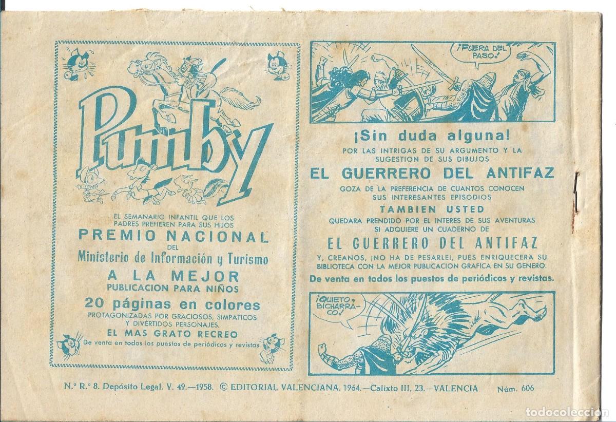 Tebeos: ROBERTO ALCAZAR ORIGINAL - NUM 606 - Foto 2