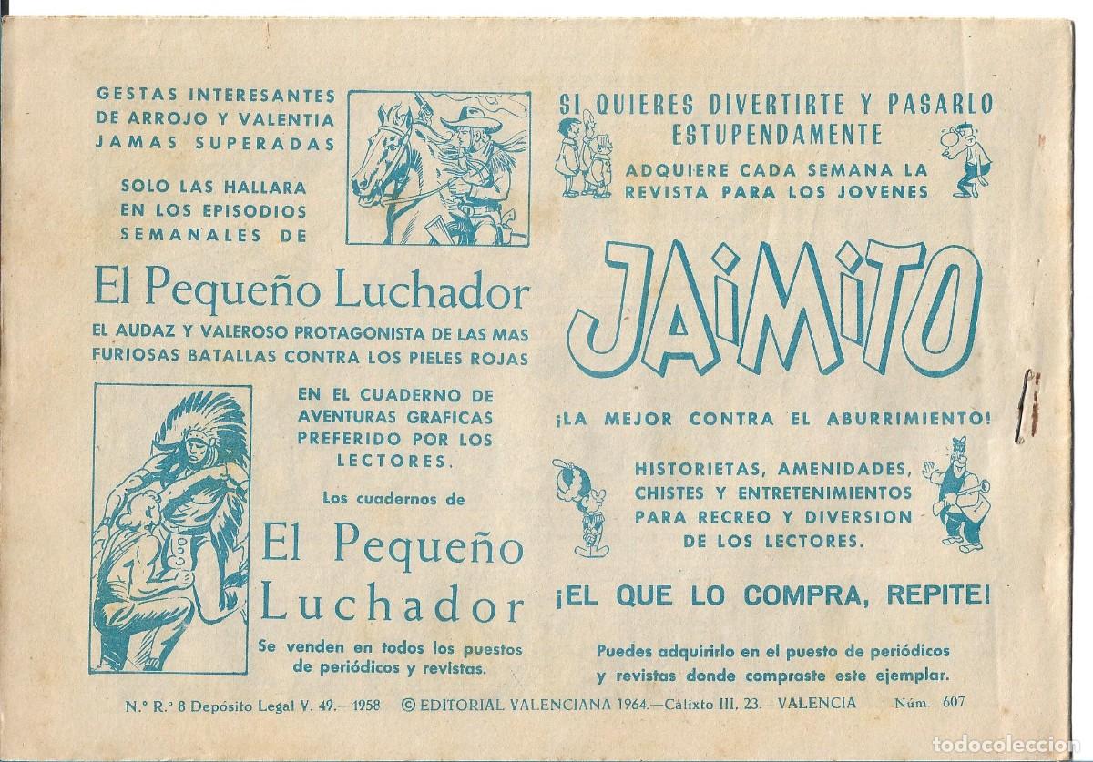 Tebeos: ROBERTO ALCAZAR ORIGINAL - NUM 607 - Foto 2