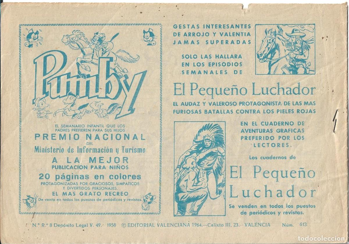 Tebeos: ROBERTO ALCAZAR ORIGINAL - NUM 613 - Foto 2