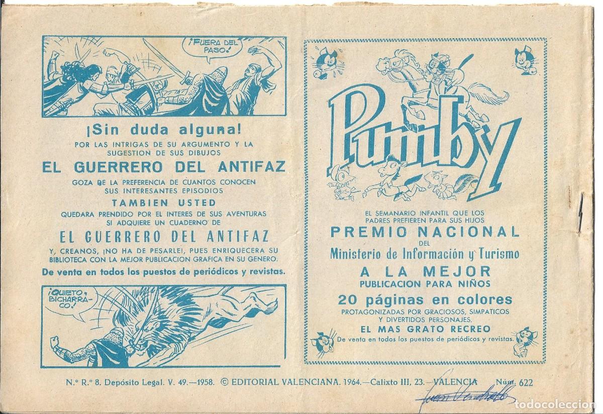Tebeos: ROBERTO ALCAZAR ORIGINAL - NUM 622 - Foto 2