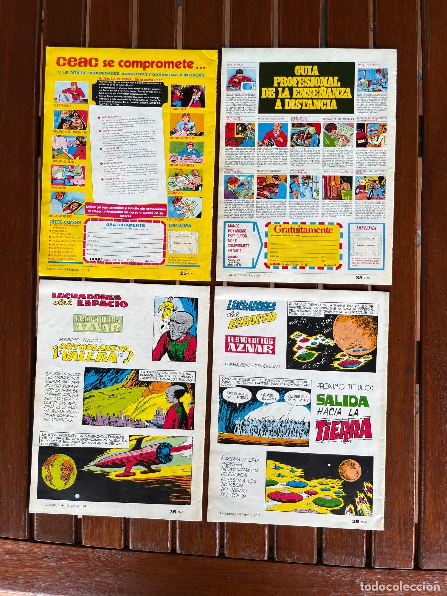 Tebeos: 4 c&oacute;mics &rdquo;Luchadores del espacio&rdquo; - Foto 2