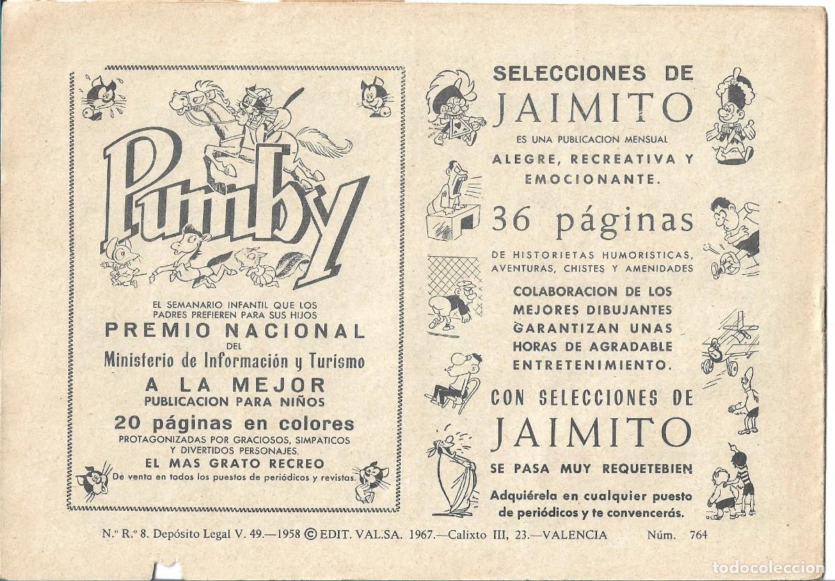 Tebeos: ROBERTO ALCAZAR ORIGINAL - NUM 764 - Foto 2