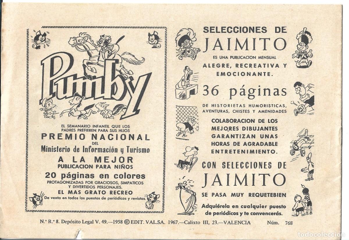 Tebeos: ROBERTO ALCAZAR ORIGINAL - NUM 768 - Foto 2