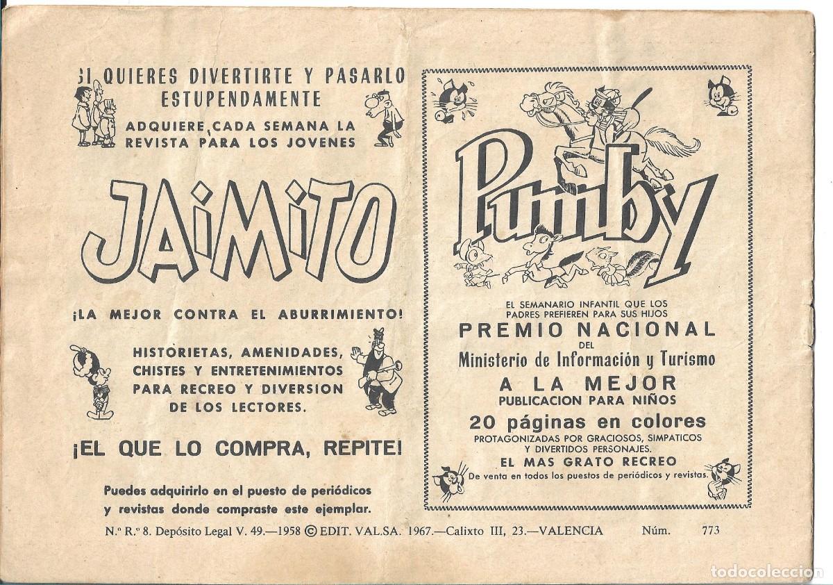 Tebeos: ROBERTO ALCAZAR ORIGINAL - NUM 773 - Foto 2