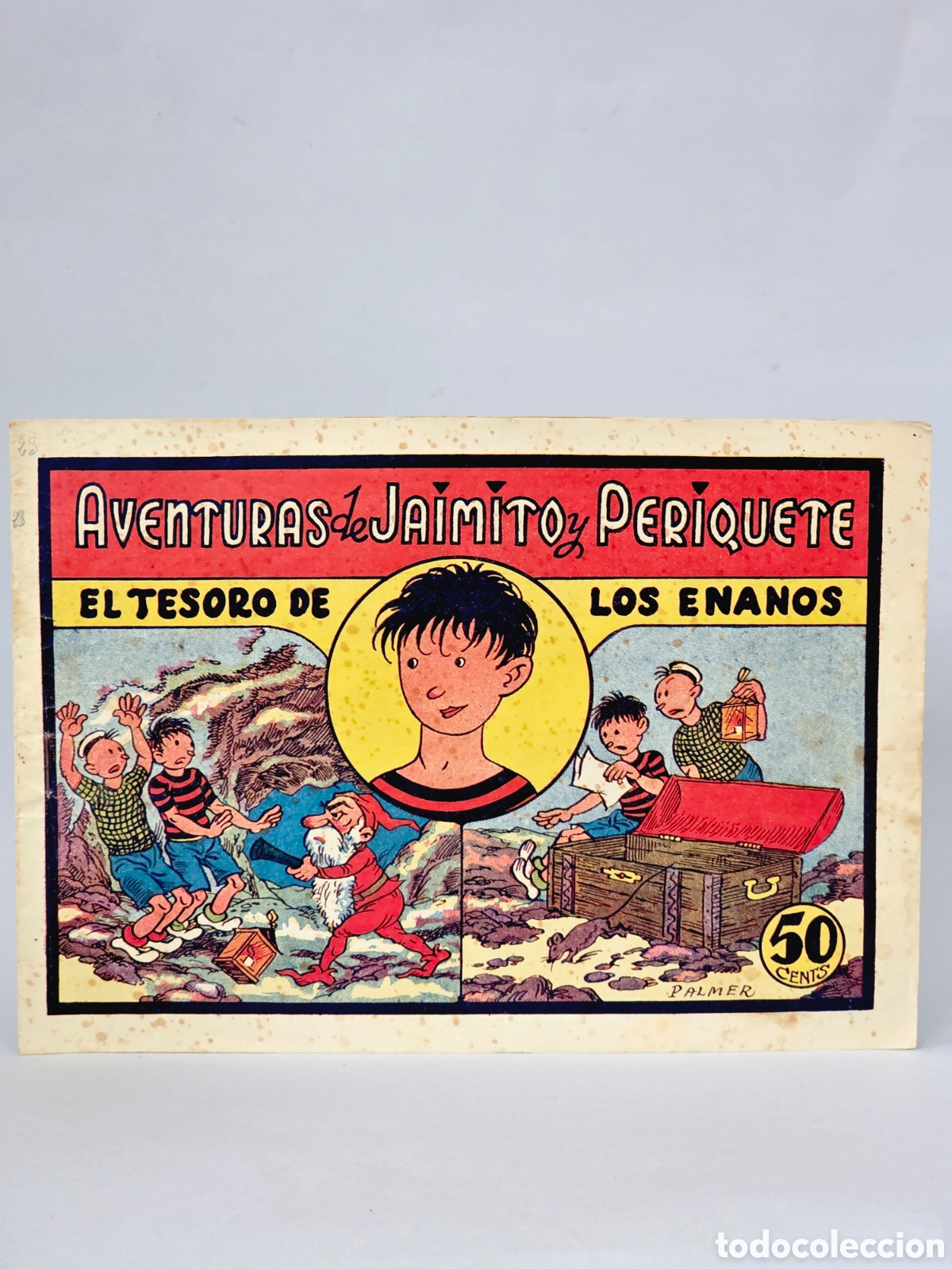 Tebeo Aventuras de Jaimito 10 Tesoro Enanos Valenciana Cómic Antiguo Original Muy Buen Estado