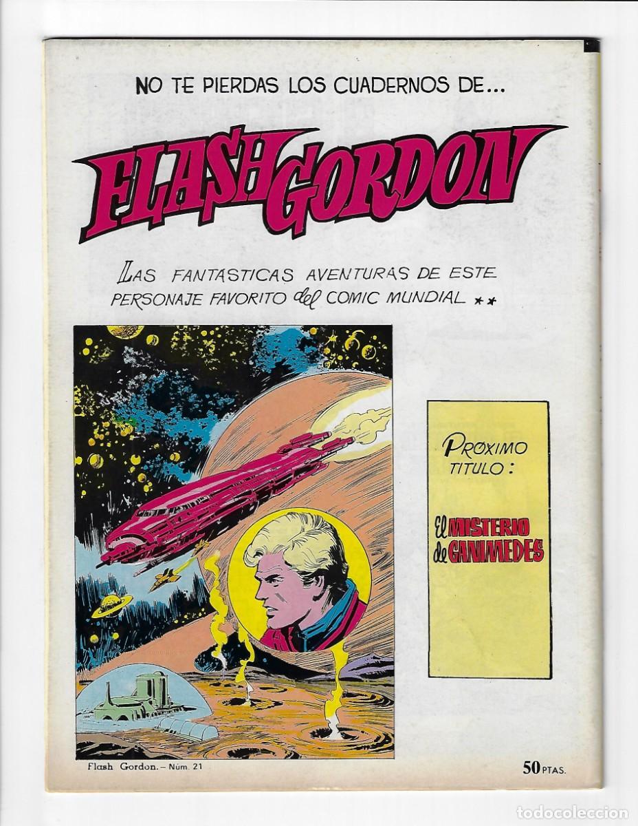 Tebeos: Valenciana. Flash Gordon. Colosos del c&oacute;mic. 21 - Foto 2