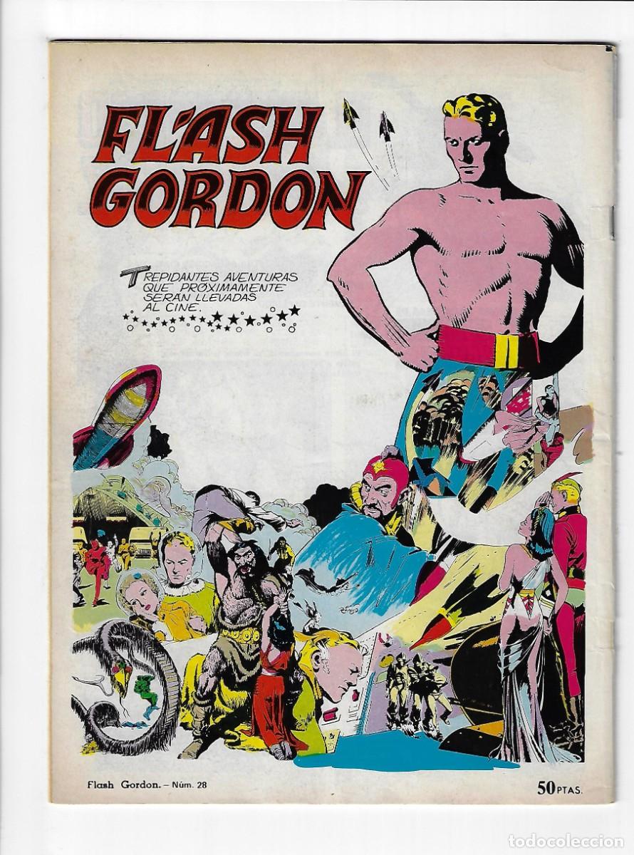 Tebeos: Valenciana. Flash Gordon. Colosos del c&oacute;mic. 28 - Foto 2