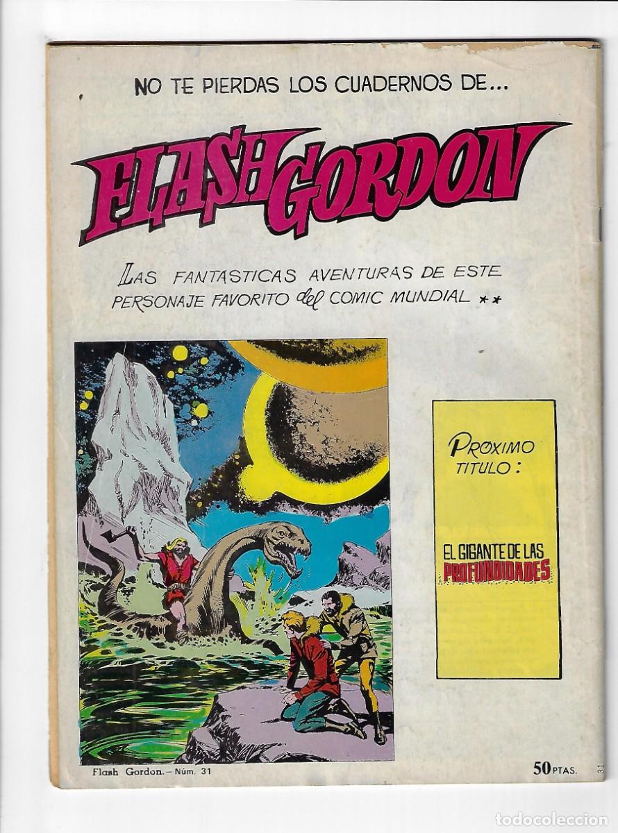 Tebeos: Valenciana. Flash Gordon. Colosos del c&oacute;mic. 31 - Foto 2