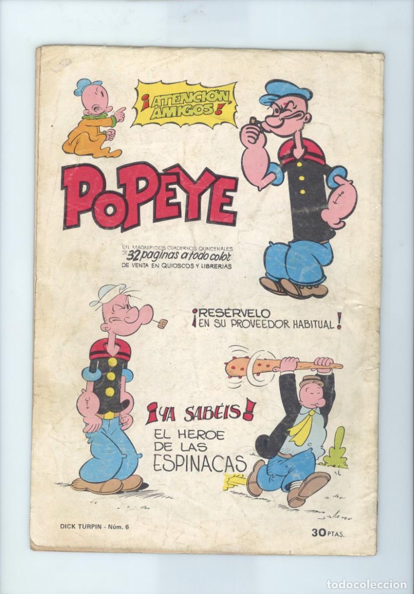 Tebeos: Valenciana. Dick Turpin. 6 - Foto 2