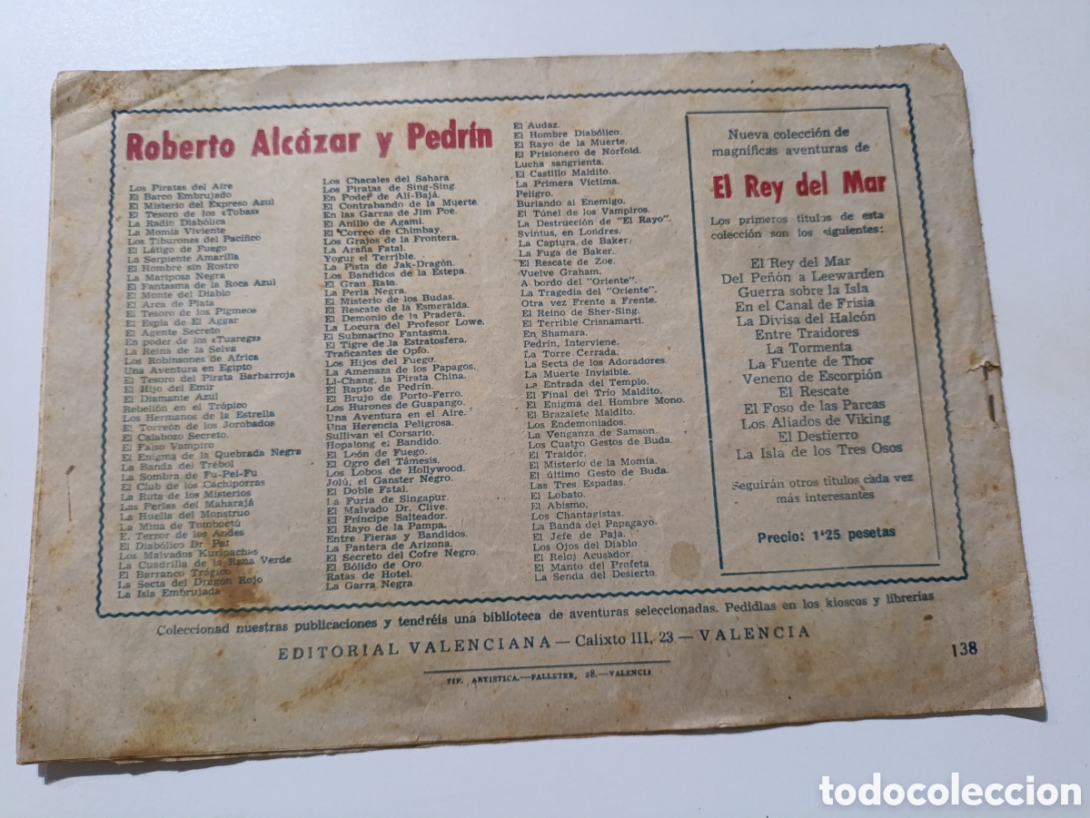 Tebeos: Roberto Alcazar y Pedrin n&uacute;m 138 - Foto 2