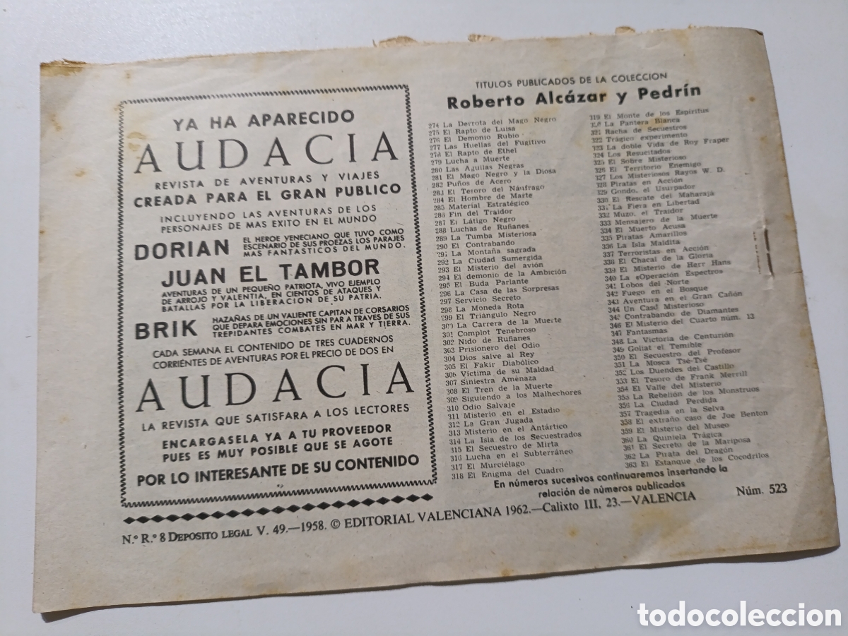 Tebeos: Roberto Alcazar y Pedrin n&uacute;m 524 - Foto 2