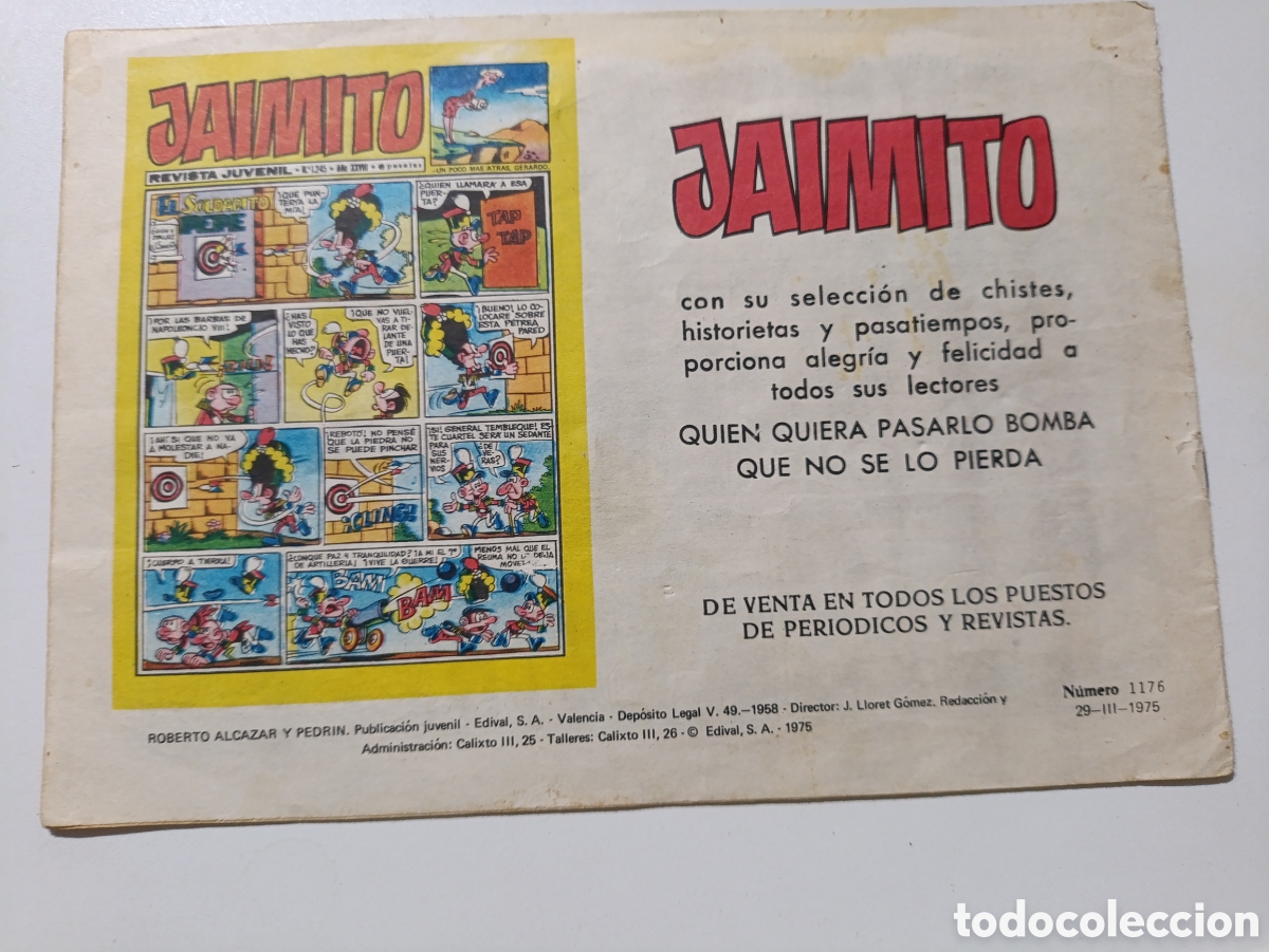 Tebeos: Roberto Alcazar y Pedrin n&uacute;m 1176 - Foto 2
