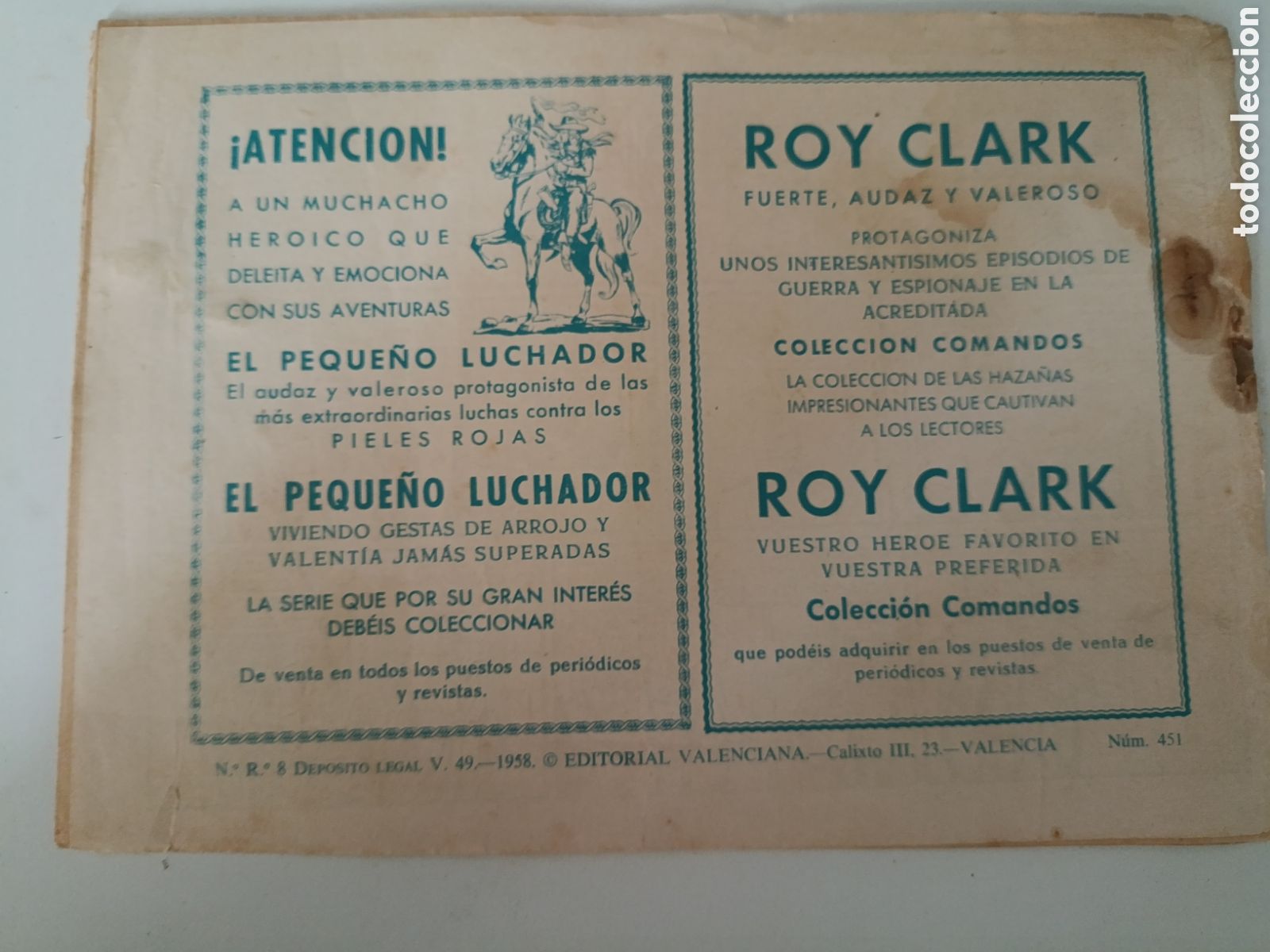 Tebeos: Roberto Alcazar y Pedrin n&uacute;m 451 - Foto 2