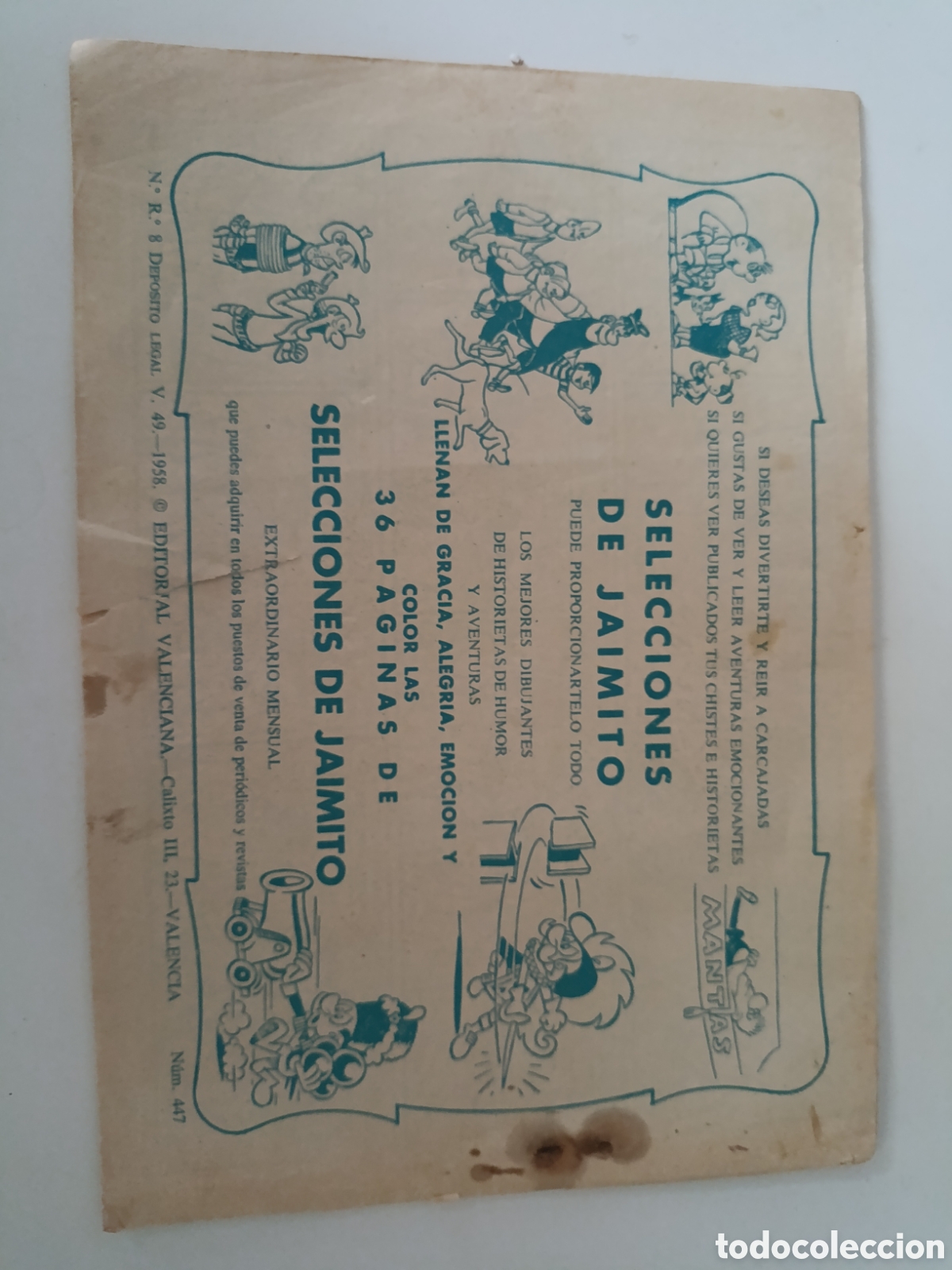 Tebeos: Roberto Alcazar y Pedrin n&uacute;m 447 - Foto 2