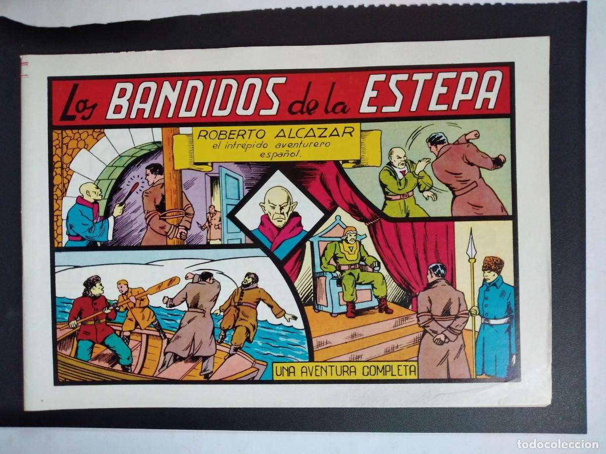 Tebeos: ROBERTO ALCAZAR Y PEDRIN Nº 29 LOS BANDIDOS DE LA ESTEPA EDITORA VALENCIANA 1981 APAISADO