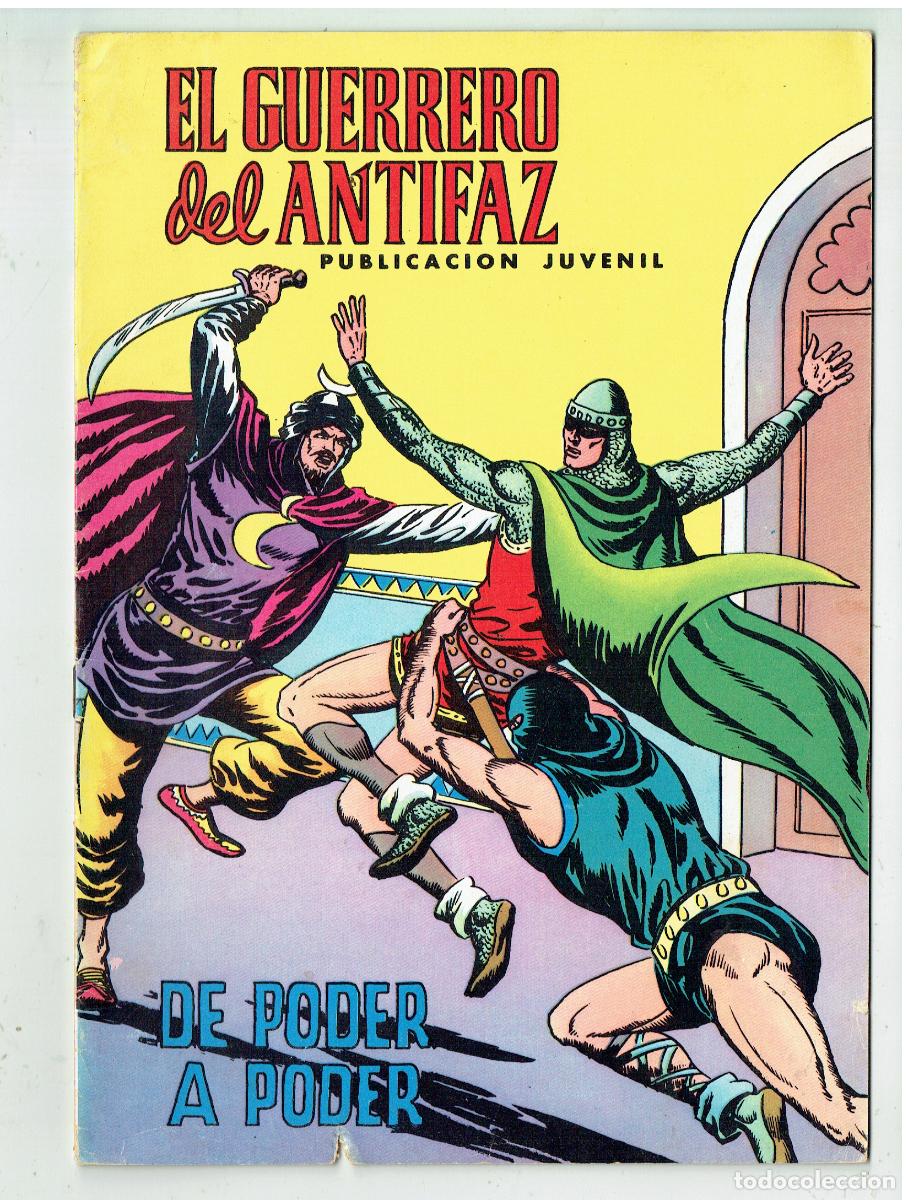 Tebeos: EL GUERRERO DEL ANTIFAZ. N&ordm; 30. DE PODER A PODER. REEDICI&Oacute;N VALENCIANA, 1972(C/A40) - Foto 1