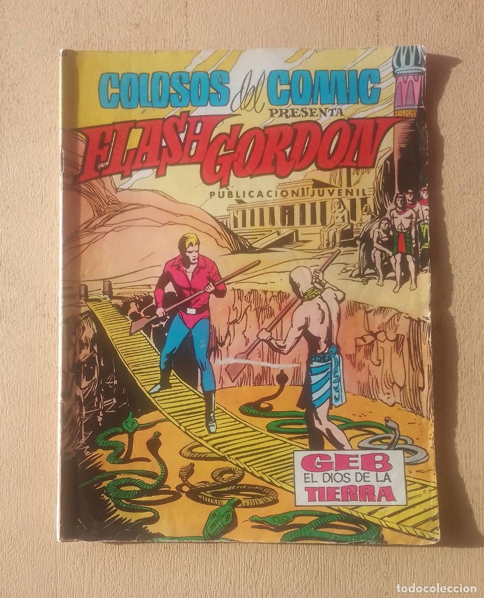 Tebeos: Flash Gordon Colosos del Comic N&uacute;m. 21 Geb el Dios de la Tierra - Foto 1
