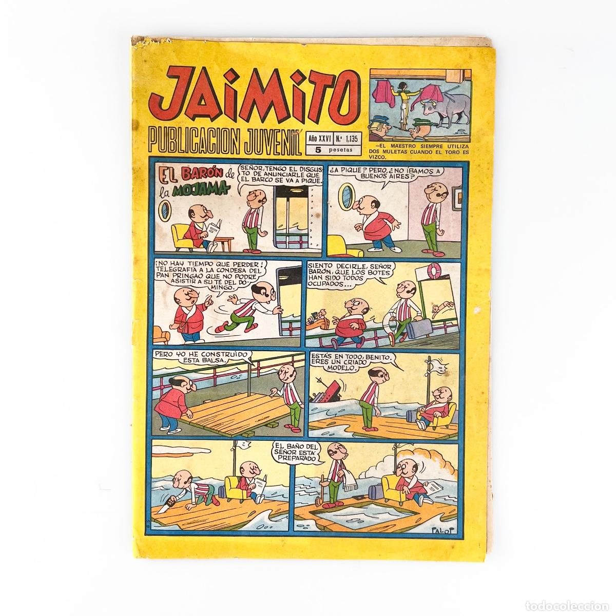 Tebeos: Tebeo Jaimito N&ordm; 1135 - Foto 1