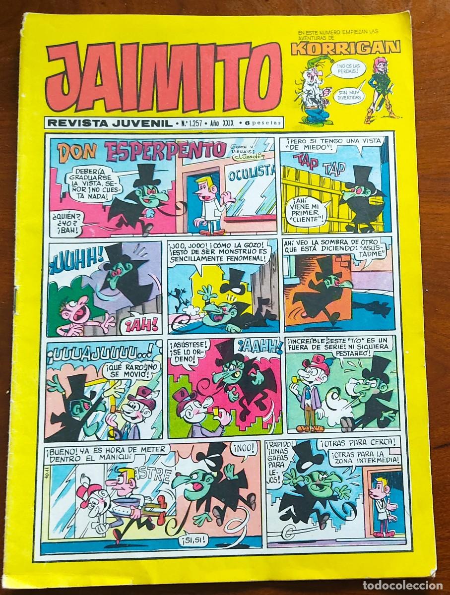 Tebeos: JAIMITO N&ordm; 1.257 - EDIVAL - Foto 1