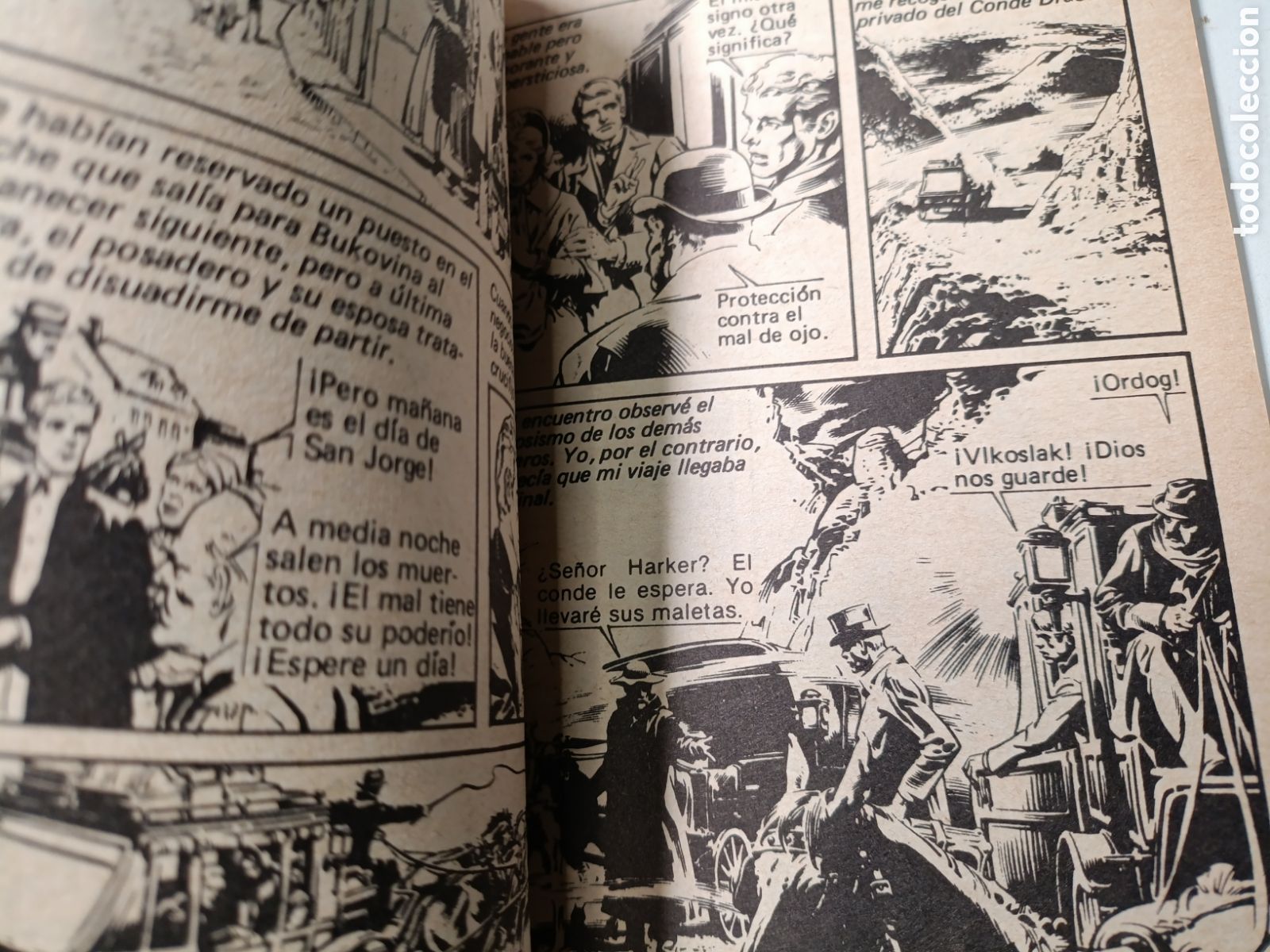 Tebeos: Libro Grafico Dr&aacute;cula de Bram Stoker a&ntilde;o 1982 - Foto 3