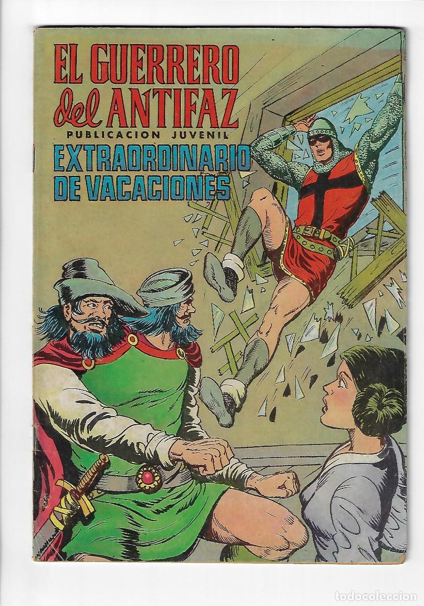 Tebeos: Valenciana. El guerrero del antifaz. Extra de vacaciones 1975.