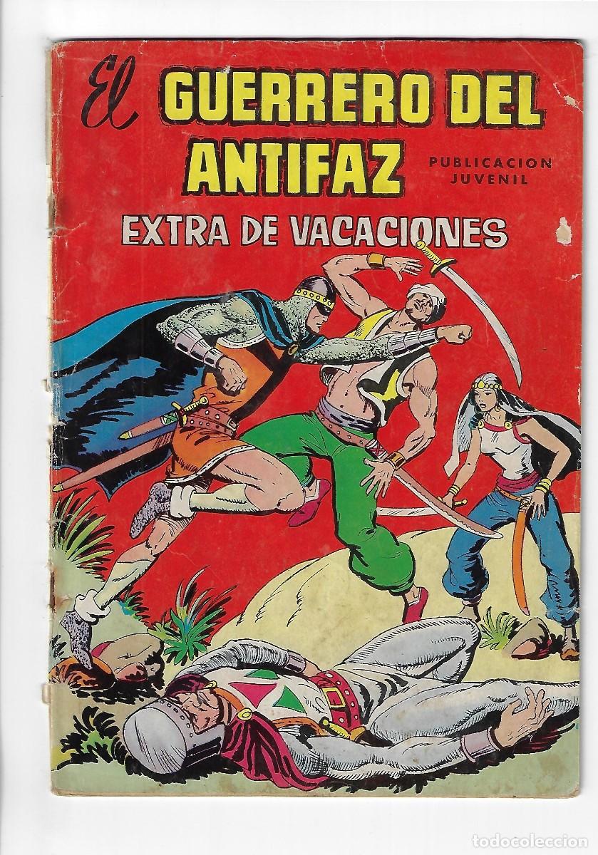 Tebeos: Valenciana. El guerrero del antifaz. Extra de vacaciones 1977.