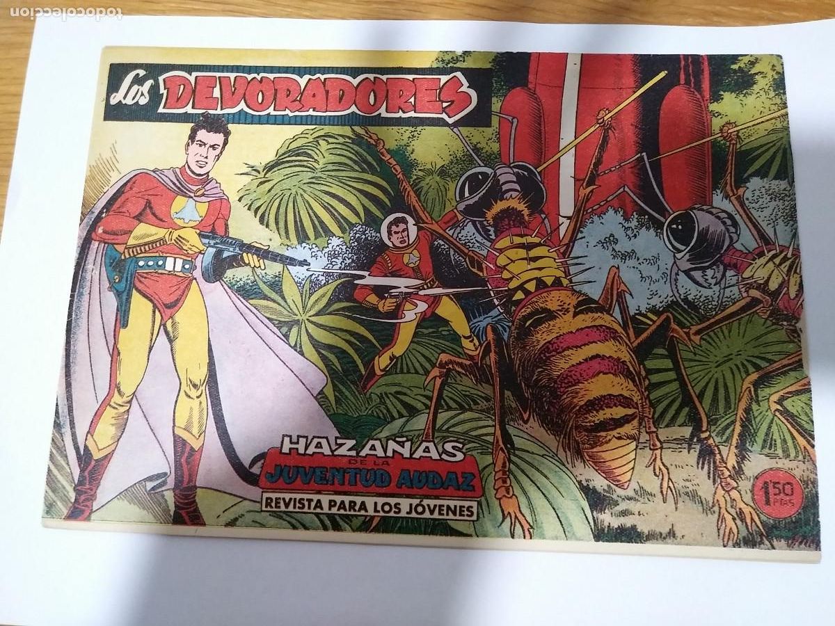 Tebeos: HAZA&Ntilde;AS DE LA JUVENTUD AUDAZ ORIGINAL COMPLETA. - Foto 7