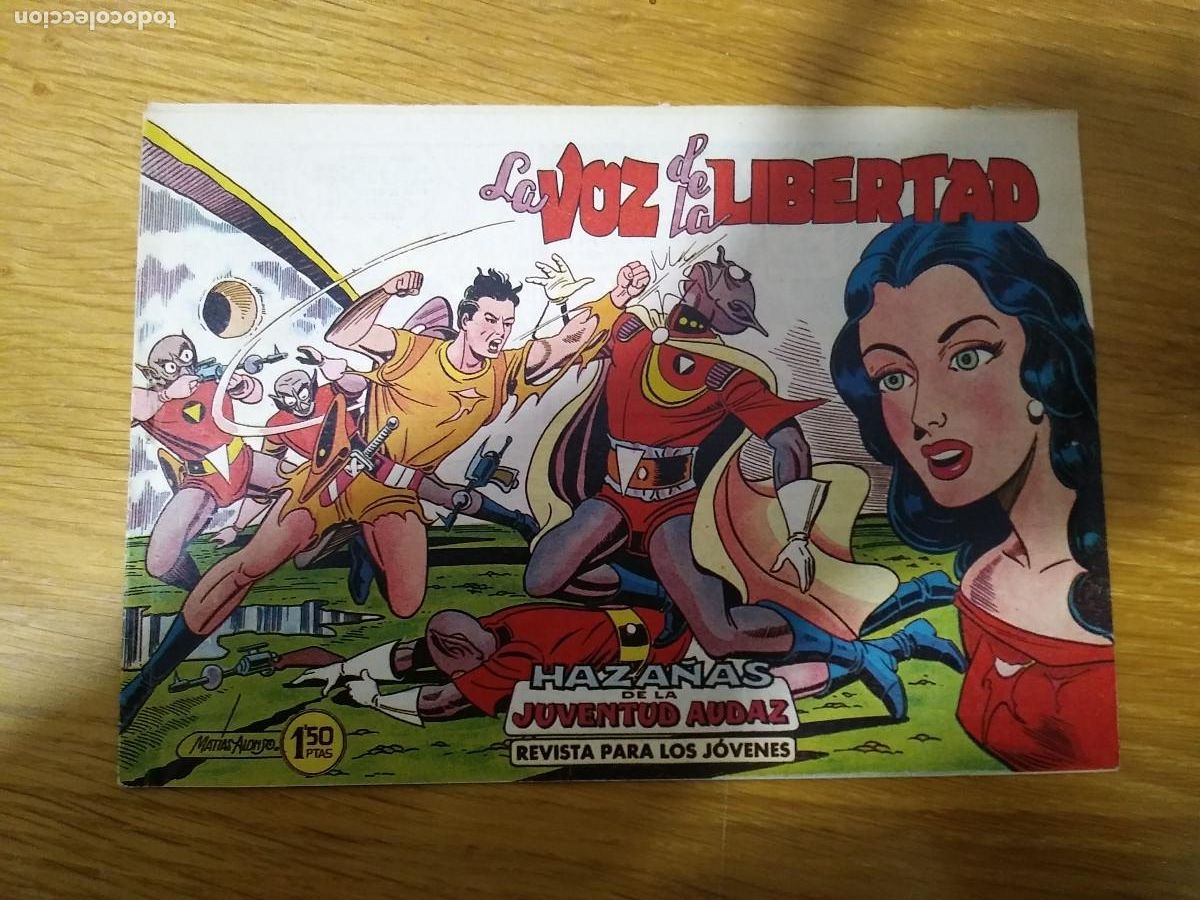 Tebeos: HAZA&Ntilde;AS DE LA JUVENTUD AUDAZ ORIGINAL COMPLETA. - Foto 10