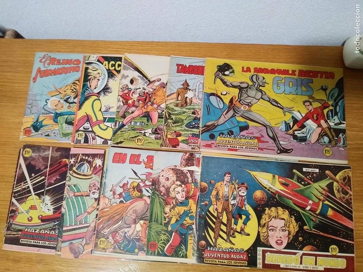Tebeos: HAZA&Ntilde;AS DE LA JUVENTUD AUDAZ ORIGINAL COMPLETA. - Foto 12