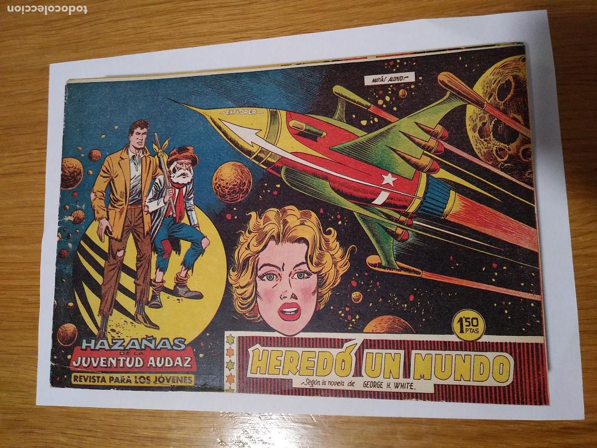 Tebeos: HAZA&Ntilde;AS DE LA JUVENTUD AUDAZ ORIGINAL COMPLETA. - Foto 1