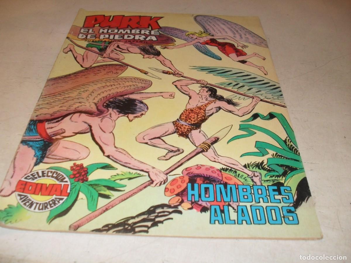 Comics: PURK,EL HOMBRE DE PIEDRA N&ordm; 99 HOMBRES ALADOS,DE 114.VALENCIANA,1974