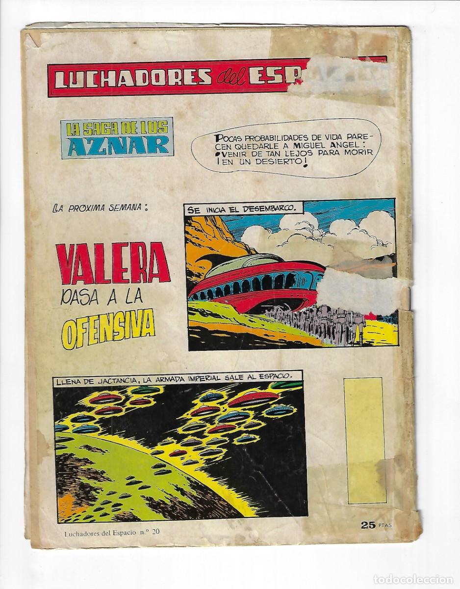 Tebeos: Valenciana. Luchadores del espacio. 20. - Foto 2