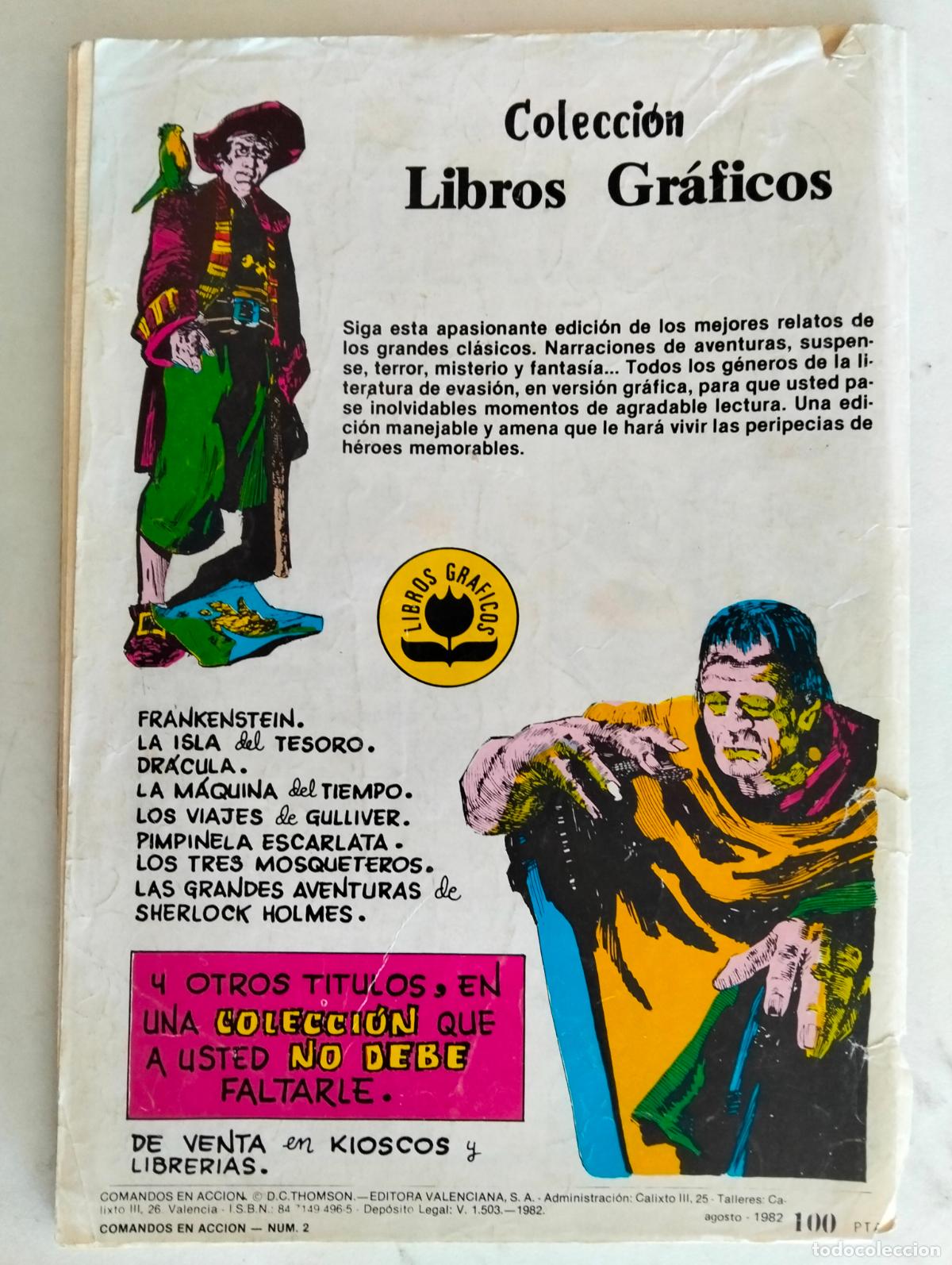Tebeos: COMANDOS EN ACCION, N&ordm; 2, EDITORA VALENCIANA - Foto 2