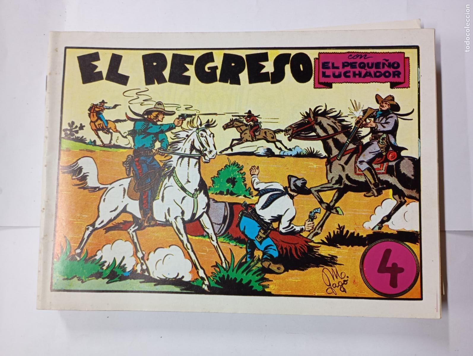 Tebeos: EL PEQUE&Ntilde;O LUCHADOR N&ordm; 4. EL REGRESO. EDITORIAL VALENCIANA. TDKR56