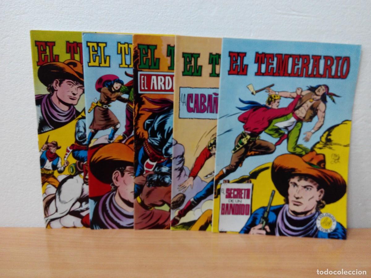 Tebeos: LOTE DE 5 TEBEOS DE &rdquo;EL TEMERARIO&rdquo; - Foto 1