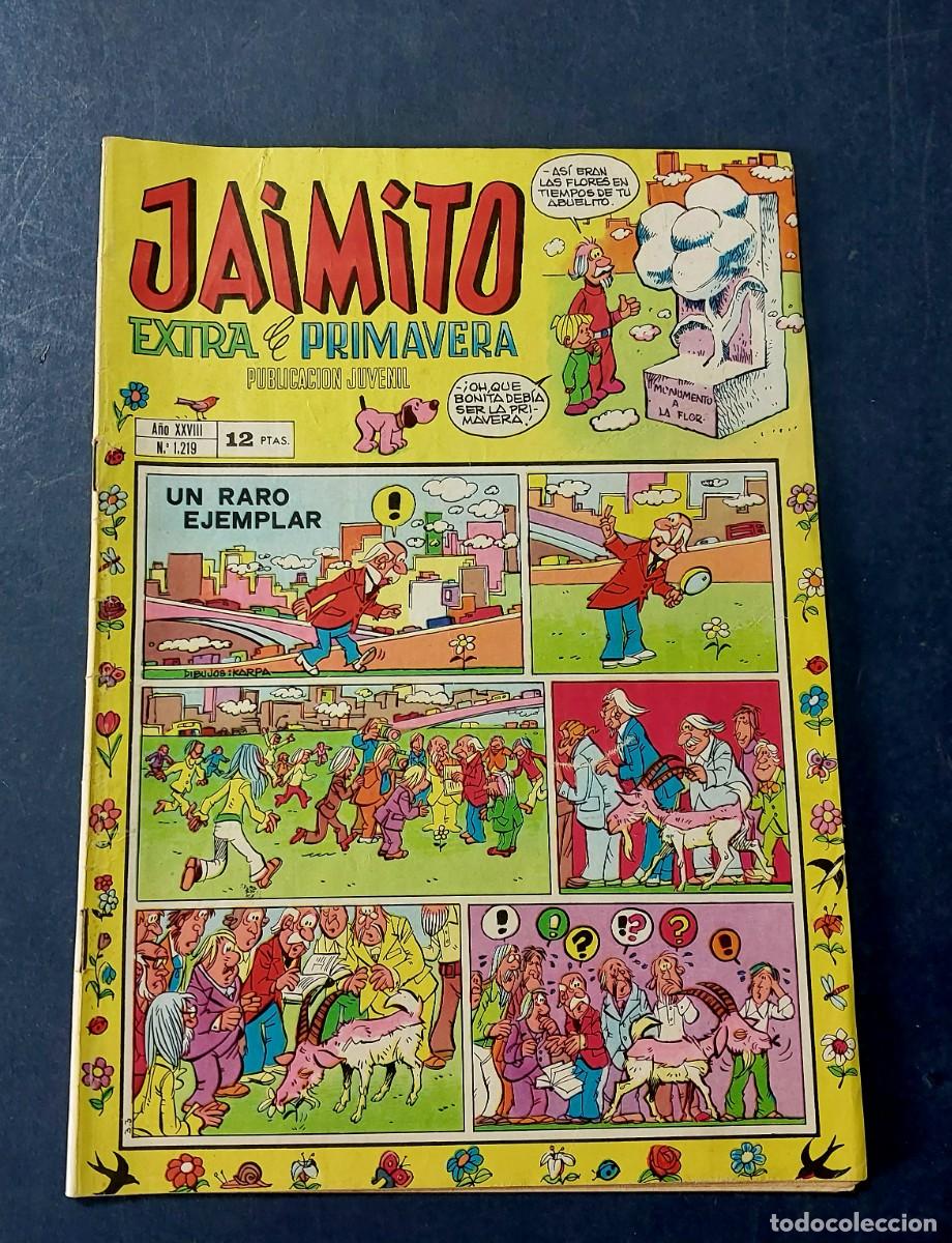 Tebeos: Jaimito Extra Primavera N&ordm; 1219 Ref Jaimito - Foto 1