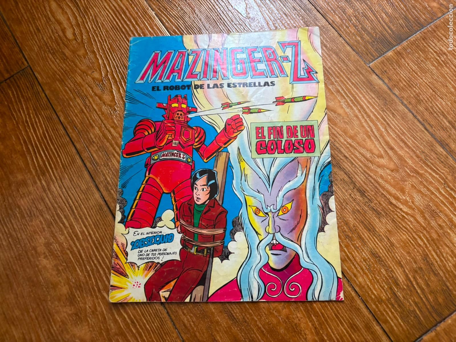 Tebeos: MAZINGER Z N&ordm; 4 EDITORIAL VALENCIANA 1978
