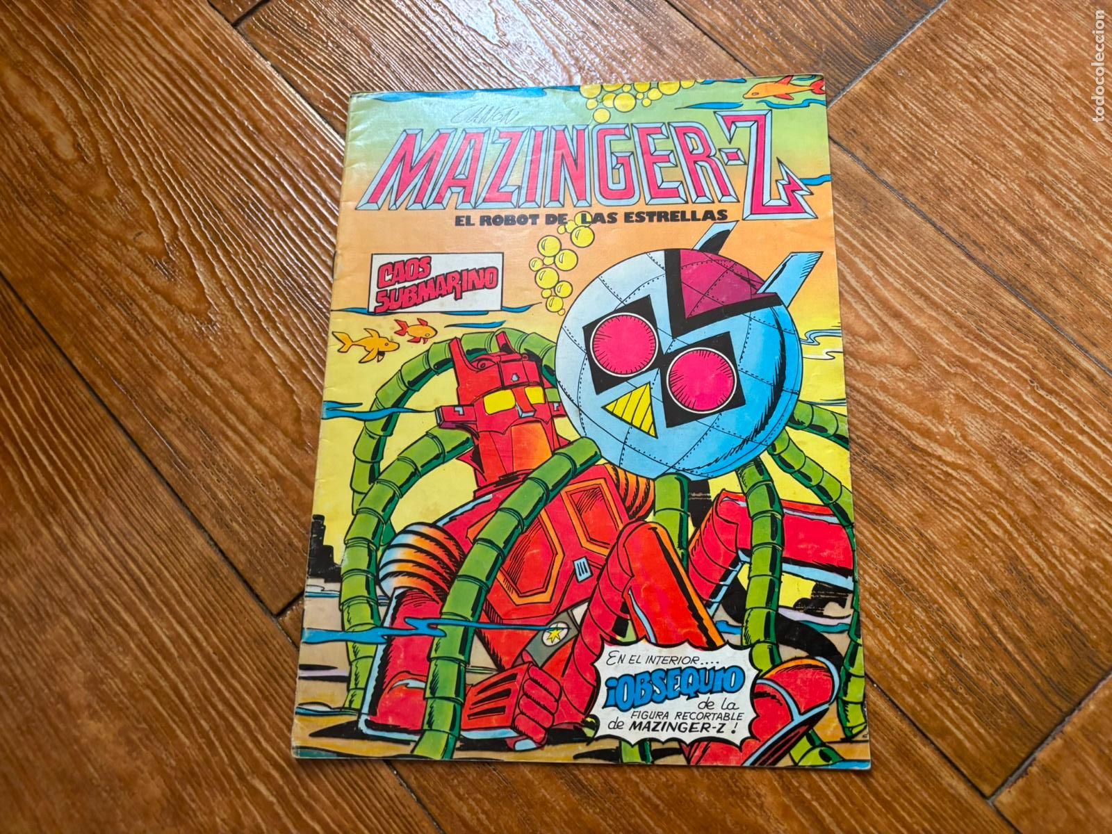 Tebeos: MAZINGER Z N&ordm; 5 EDITORIAL VALENCIANA 1978