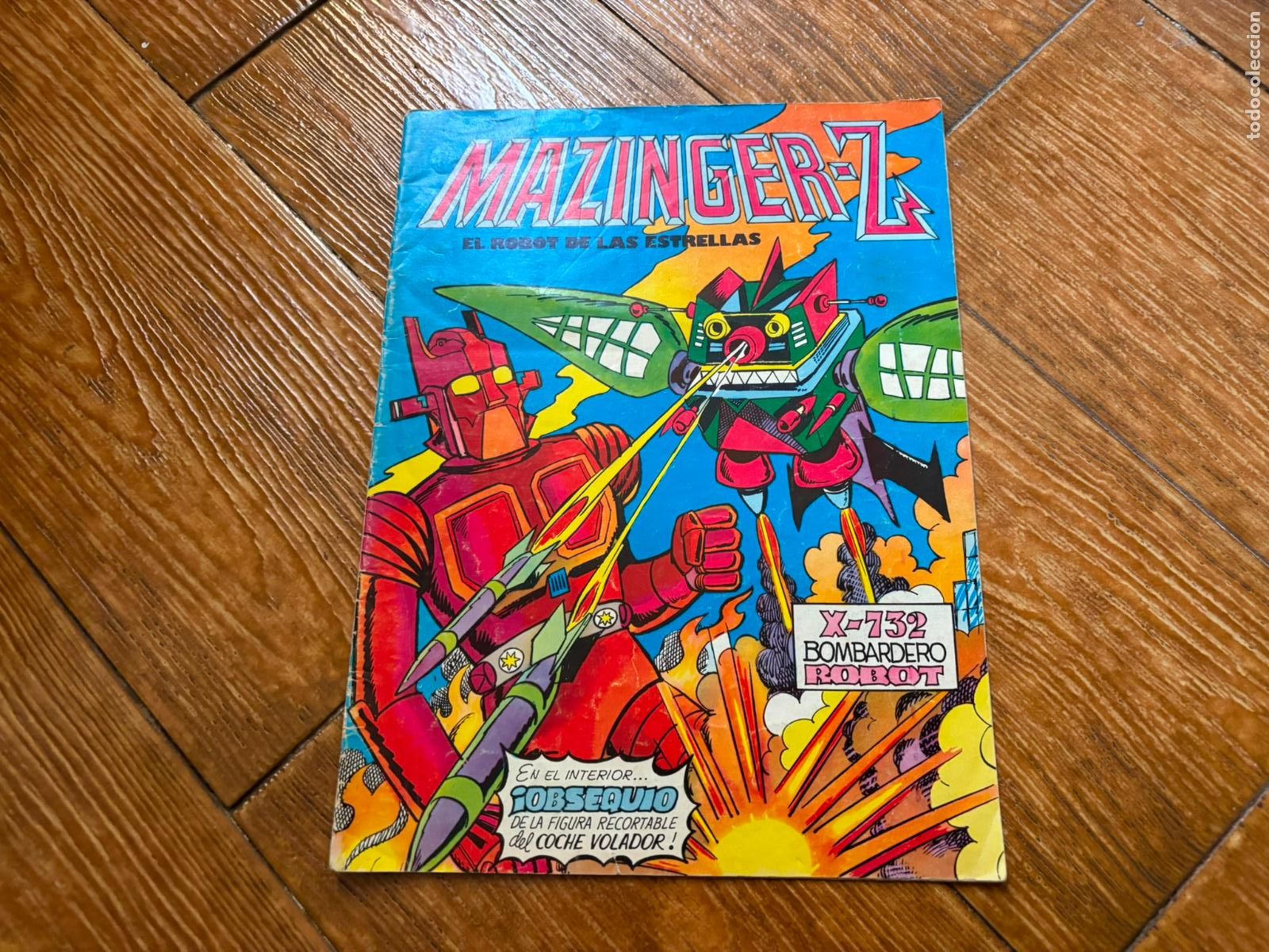 Tebeos: MAZINGER Z N&ordm; 6 EDITORIAL VALENCIANA 1978