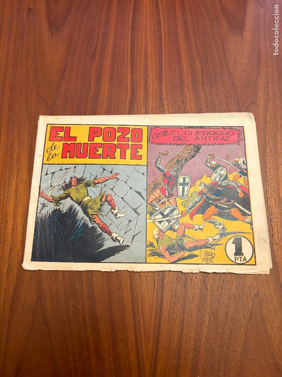 Tebeos: EL GUERRERO DEL ANTIFAZ N&ordm; 45 , EDITORIAL VALENCIANA