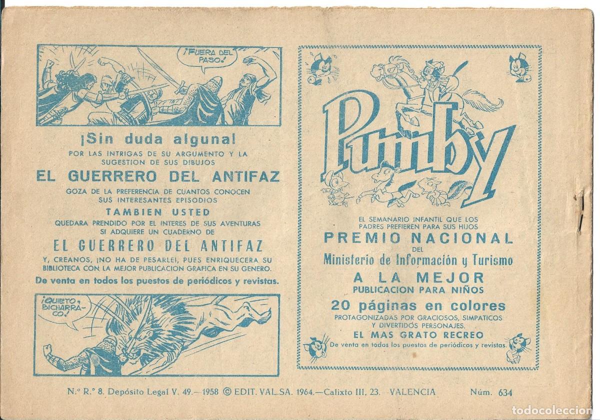 Tebeos: ROBERTO ALCAZAR ORIGINAL - NUM 634 - Foto 2