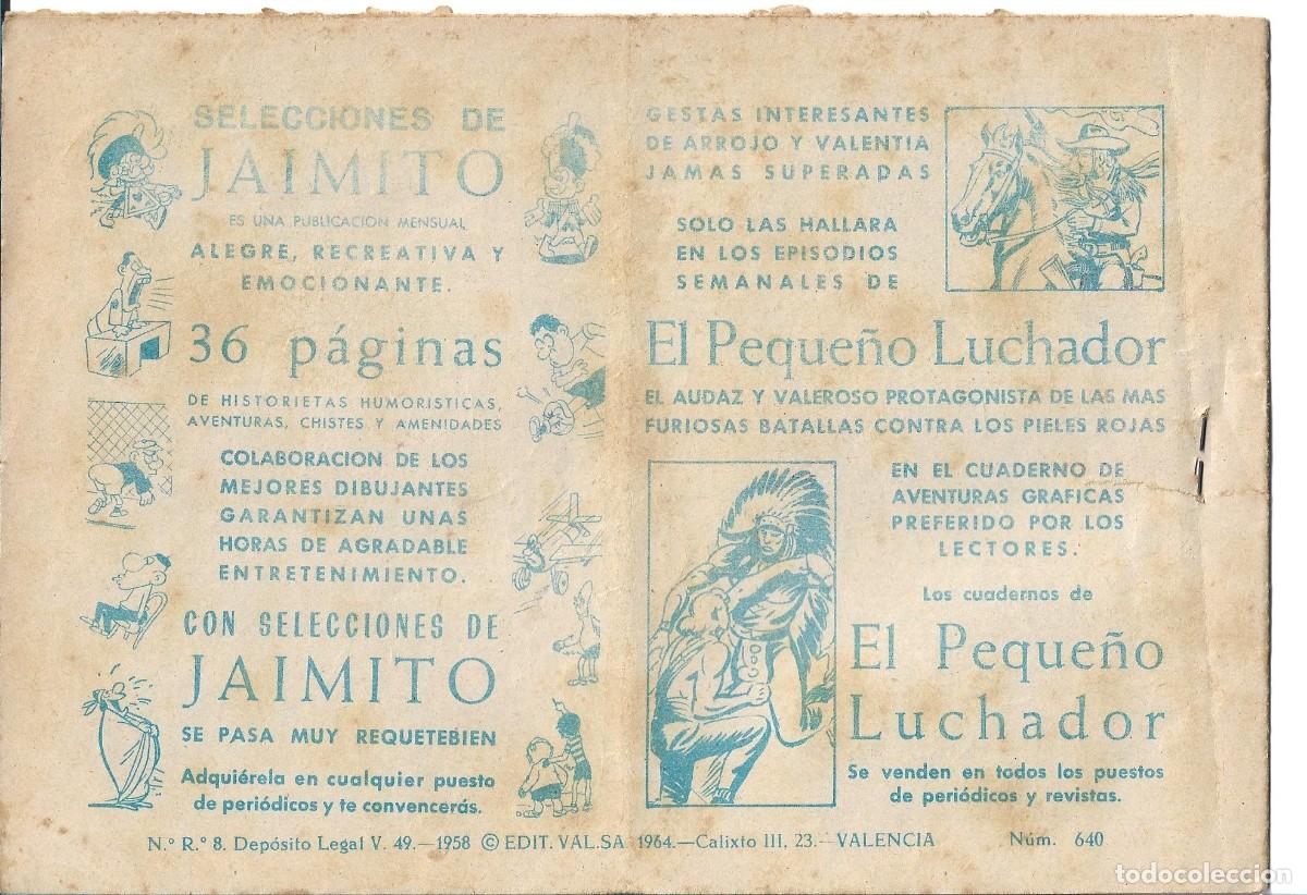 Tebeos: ROBERTO ALCAZAR ORIGINAL - NUM 640 - Foto 2